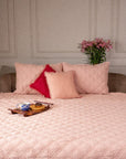 Bubble Pink Bed Cover Cotton Club