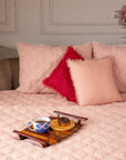 Bubble Pink Bed Cover Cotton Club