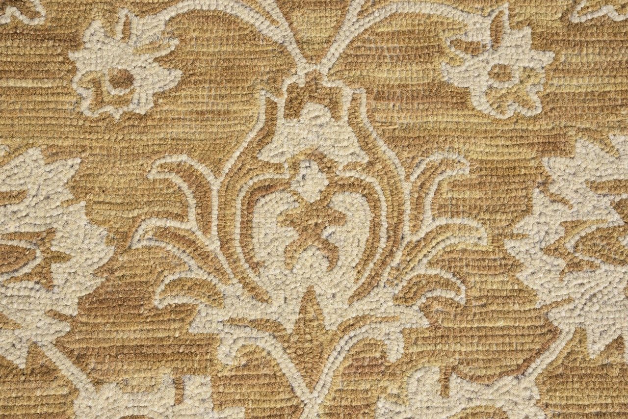 Yellow Tribal Rug