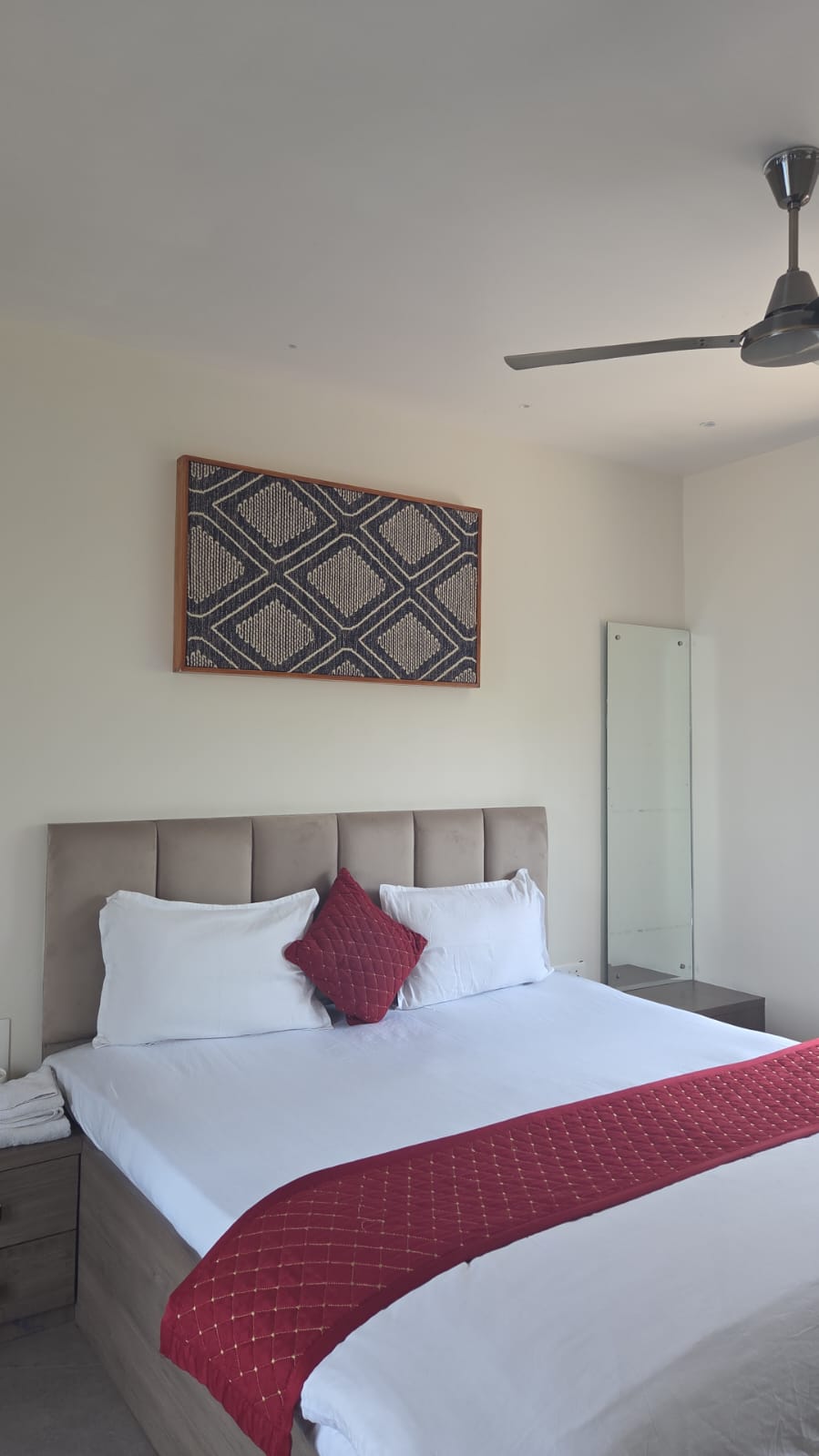 The Blue Knot piece in a customer home