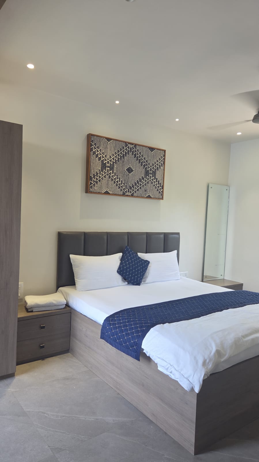 The Blue Knot piece in a customer home